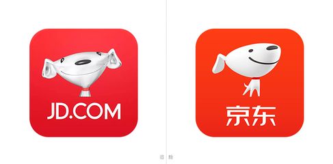 京东更换新LOGO,金属狗变身小京巴